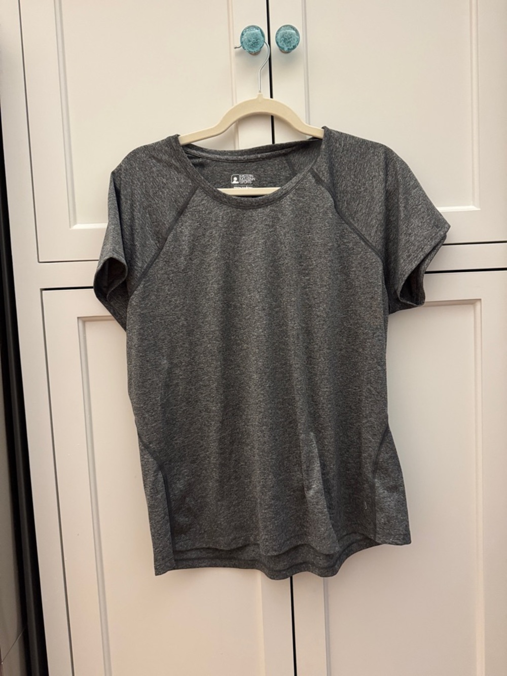 Eastern Mountain Sports Charcoal Gray Short-Sleeve Performance Tee
